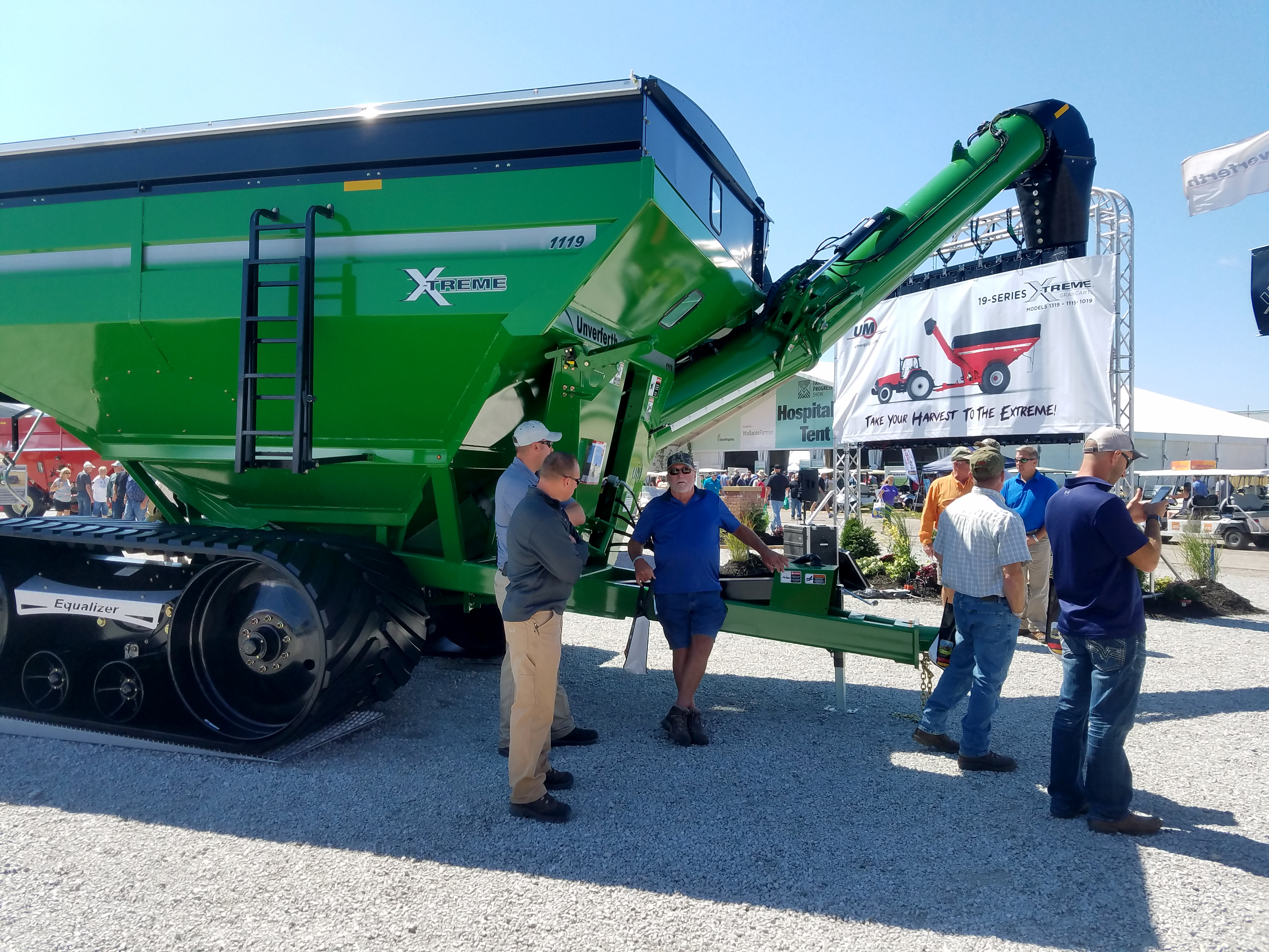 XTREME Grain Cart at Farm Progress Show