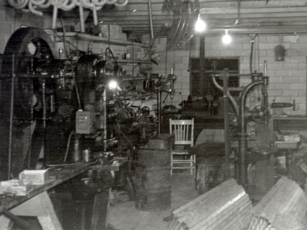 Inside Original Unverferth Manufacturing Shop on Road 18